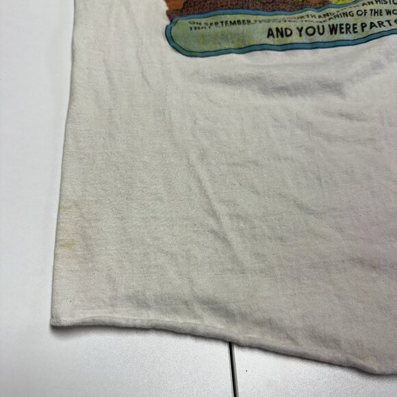 Vintage 80s The US Festival T Shirt L 18x26 Grateful Dead Fleetwood Mac 1982 - Picture 10 of 13